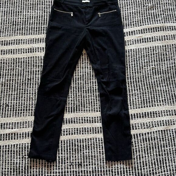 Supertrash Pants - SuperTrash Size 38 ( 6 ) Black pants Suede casual pants